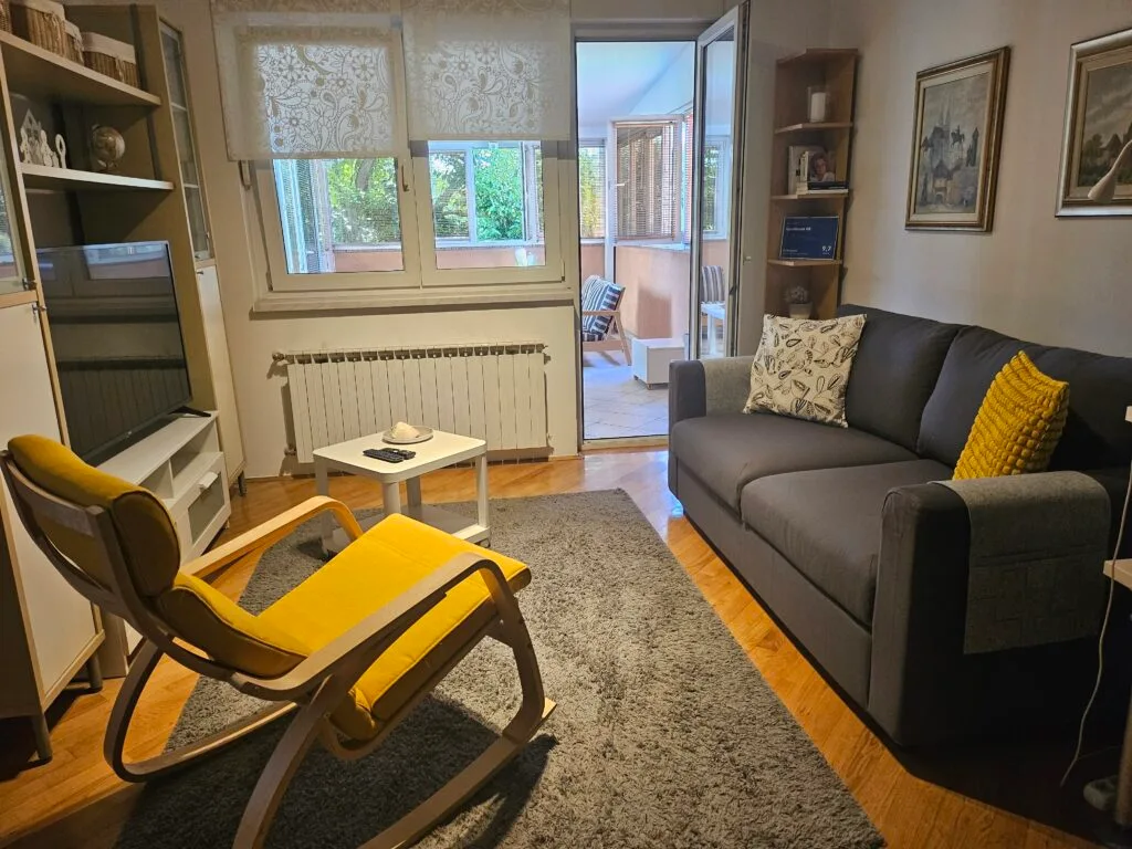 Apartman 40 Zagreb Maksimir Ravnice dnevni boravak